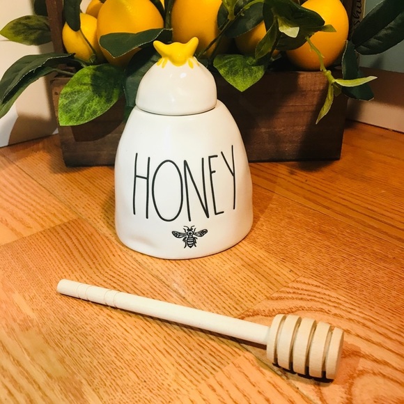 Rae Dunn HONEY BEE pot - Picture 2 of 6